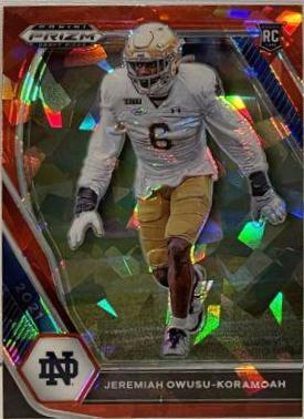 Jeremiah Owusu Koramoah [Red Prizm] #147