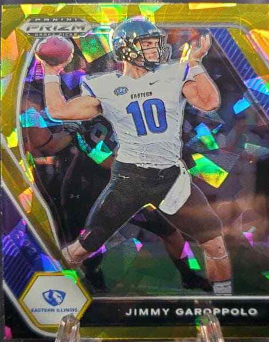 Jimmy Garoppolo [Gold Ice Prizm] #27