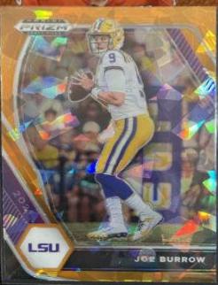 Joe Burrow [Gold Ice Prizm] #3
