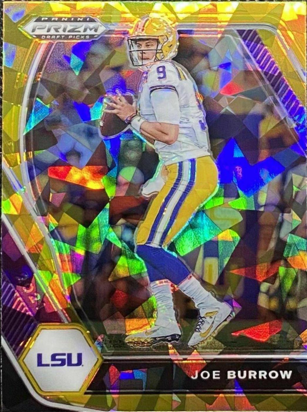 Joe Burrow [Gold Prizm] #3