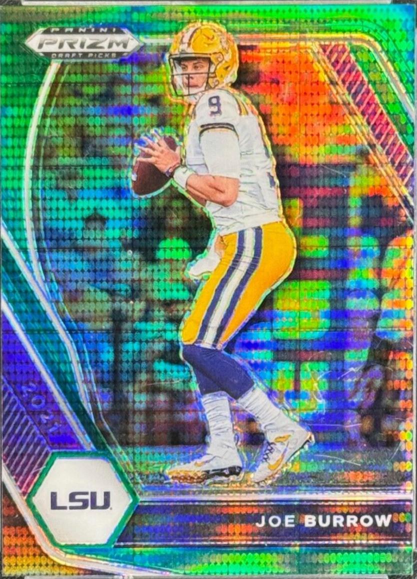 Joe Burrow [Green Pulsar Prizm] #3