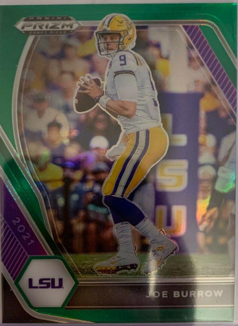 Joe Burrow [Green Wave Prizm] #3