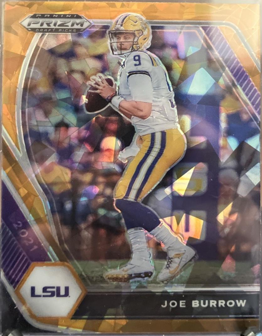 Joe Burrow [Orange Wave Prizm] #3