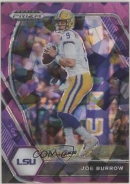 Joe Burrow [Purple Ice Prizm] #3