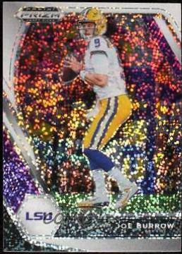Joe Burrow [White Sparkle Prizm] #3