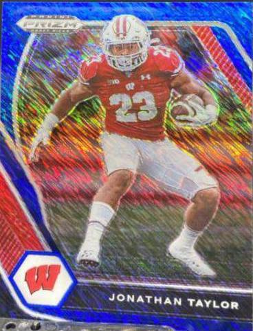 Jonathan Taylor [Blue Shimmer Prizm] #76