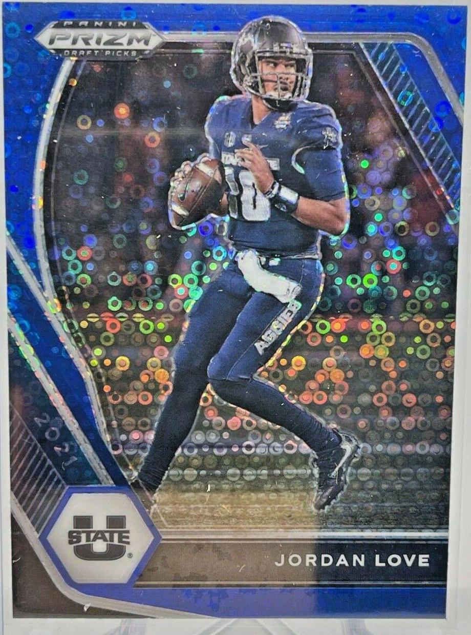 Jordan Love [Blue Circles Prizm] #33