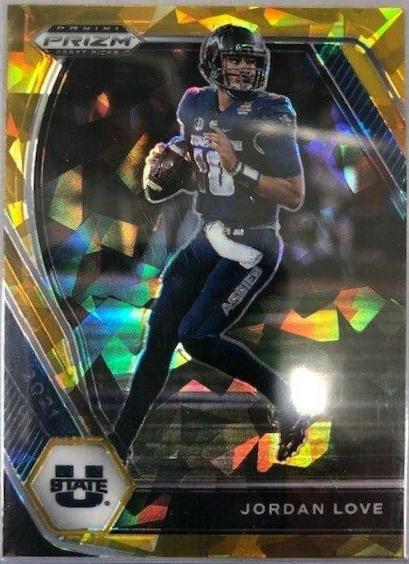 Jordan Love [Gold Ice Prizm] #33