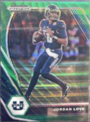 Jordan Love [Green Wave Prizm] #33
