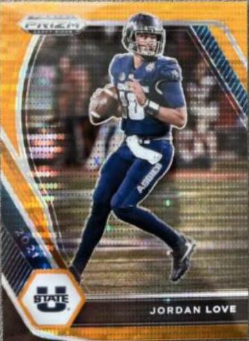 Jordan Love [Orange Pulsar Prizm] #33