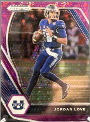 Jordan Love [Purple Circles Prizm] #33