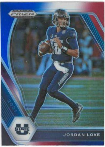 Jordan Love [Red White and Blue Prizm] #33