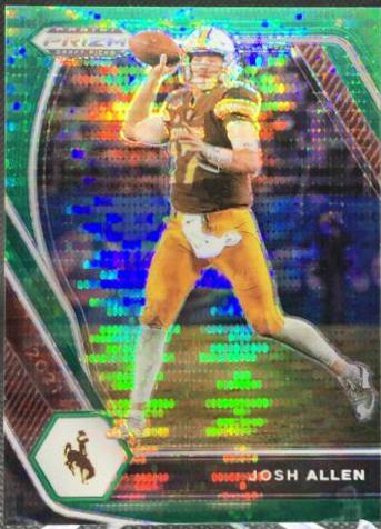 Josh Allen [Green Pulsar Prizm] #4