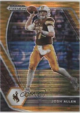Josh Allen [Orange Pulsar Prizm] #4