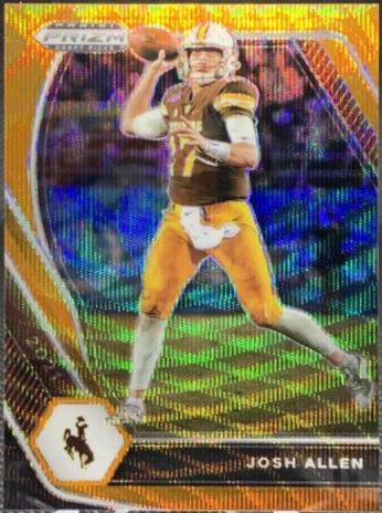 Josh Allen [Orange Wave Prizm] #4