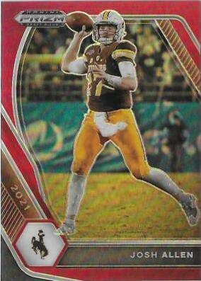 Josh Allen [Red Prizm] #4
