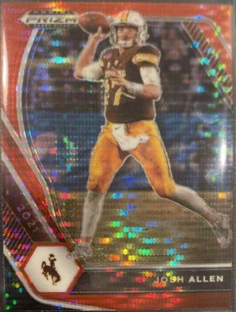 Josh Allen [Red Pulsar Prizm] #4