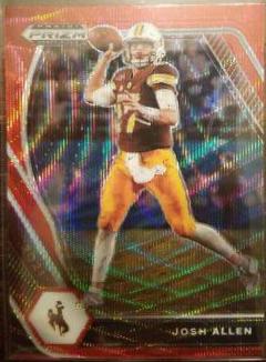 Josh Allen [Ruby Wave Prizm] #4