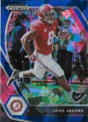 Josh Jacobs [Blue Ice Prizm] #95