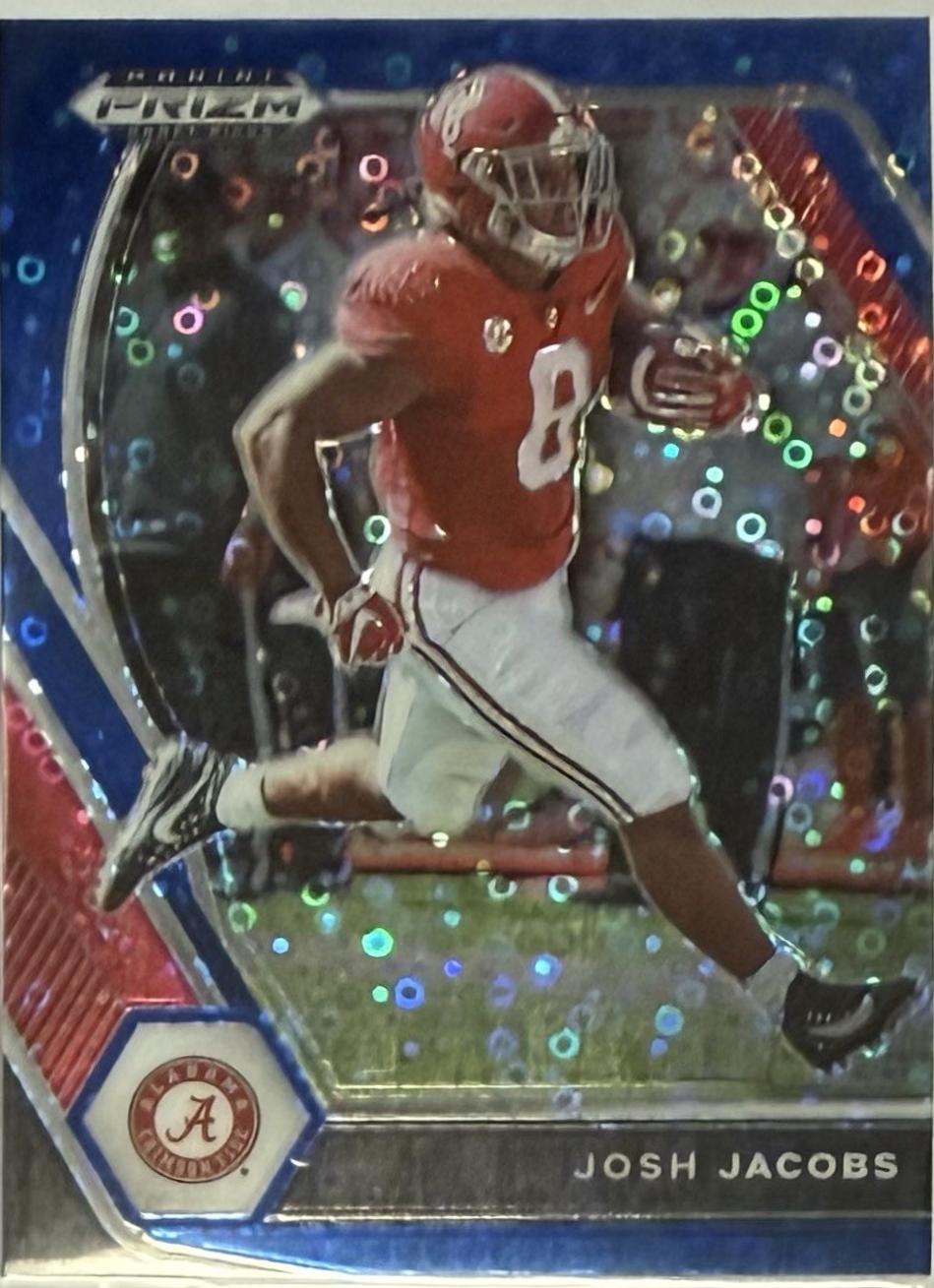 Josh Jacobs [Blue Prizm] #95