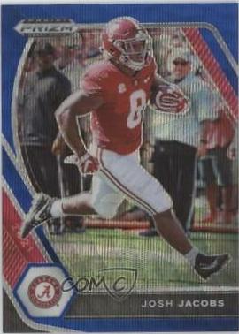 Josh Jacobs [Blue Wave Prizm] #95