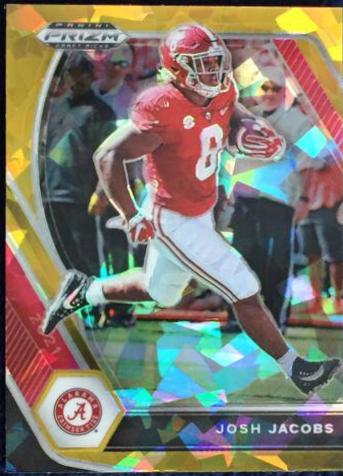 Josh Jacobs [Gold Ice Prizm] #95