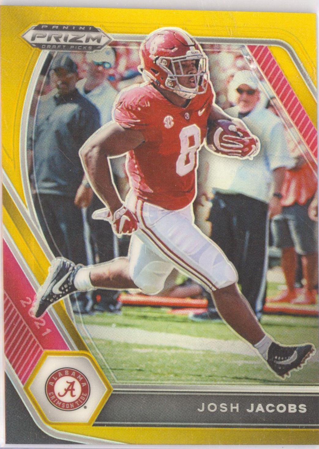 Josh Jacobs [Gold Prizm] #95