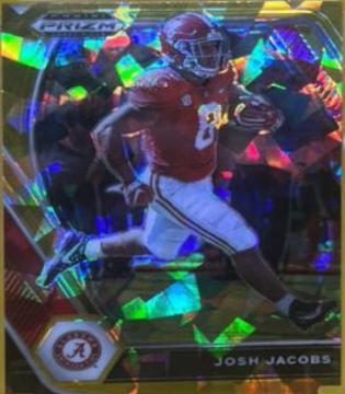 Josh Jacobs [Gold Pulsar Prizm] #95