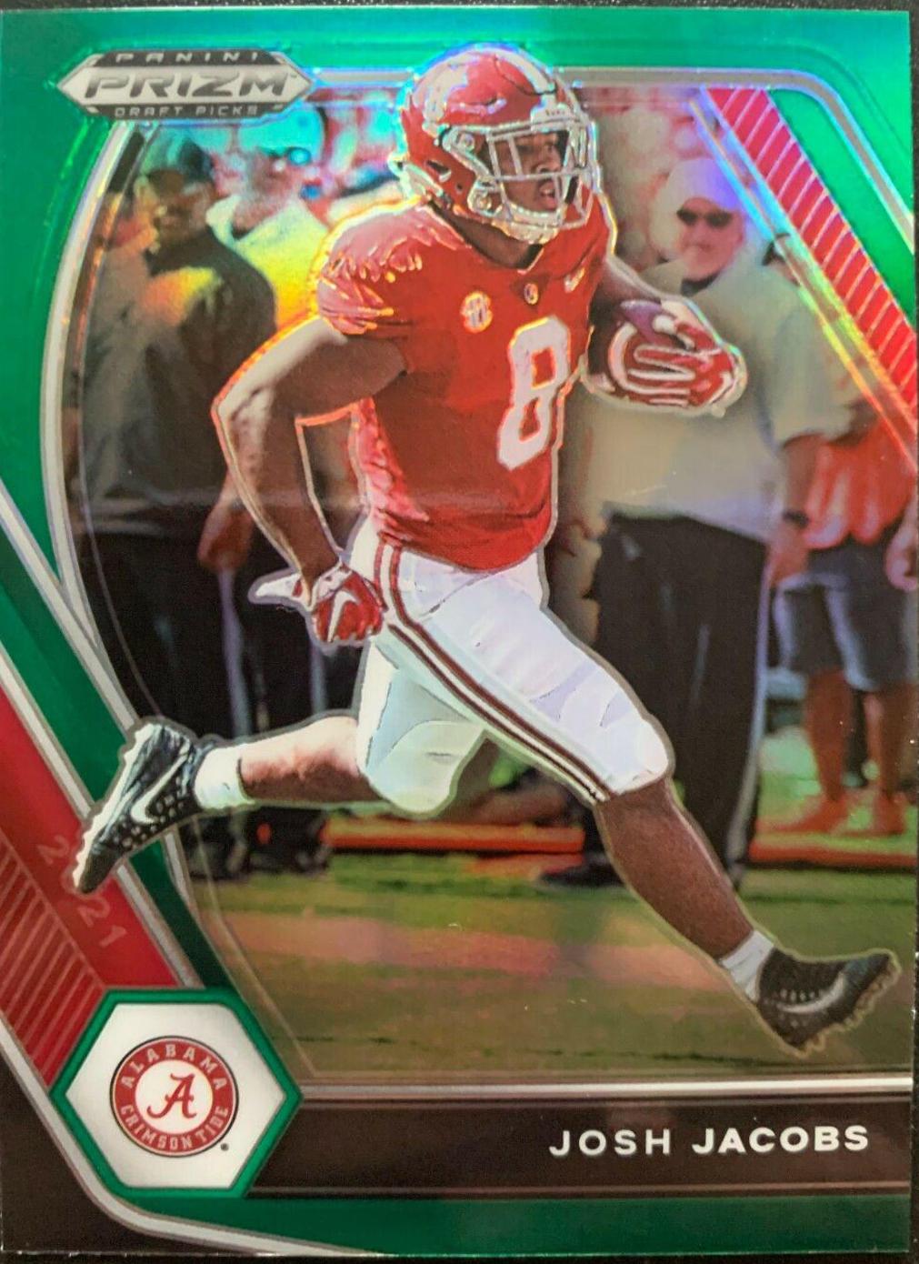 Josh Jacobs [Green Prizm] #95