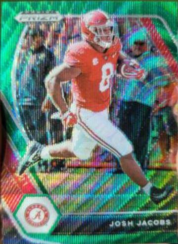 Josh Jacobs [Green Wave Prizm] #95