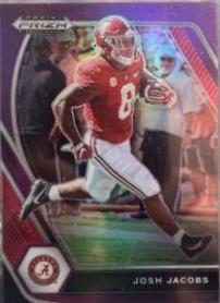 Josh Jacobs [Purple Prizm] #95