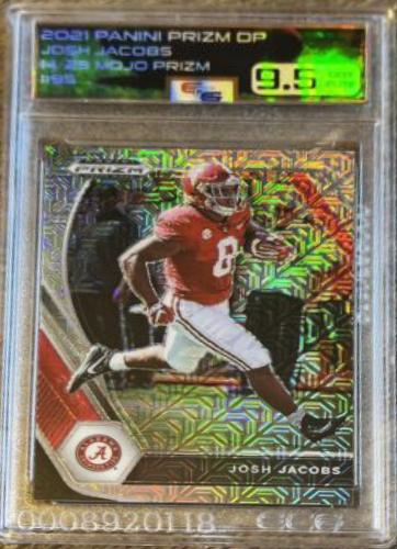Josh Jacobs [Purple Pulsar Prizm] #95