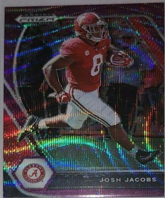 Josh Jacobs [Purple Wave Prizm] #95