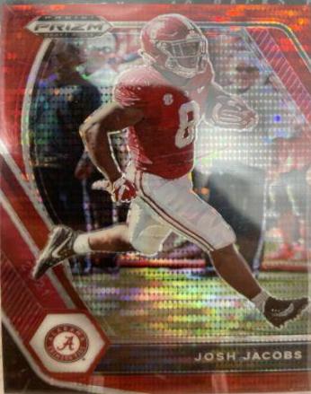 Josh Jacobs [Red Pulsar Prizm] #95