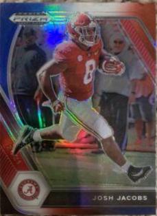 Josh Jacobs [Red White and Blue Prizm] #95