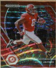 Josh Jacobs [Ruby Wave Prizm] #95