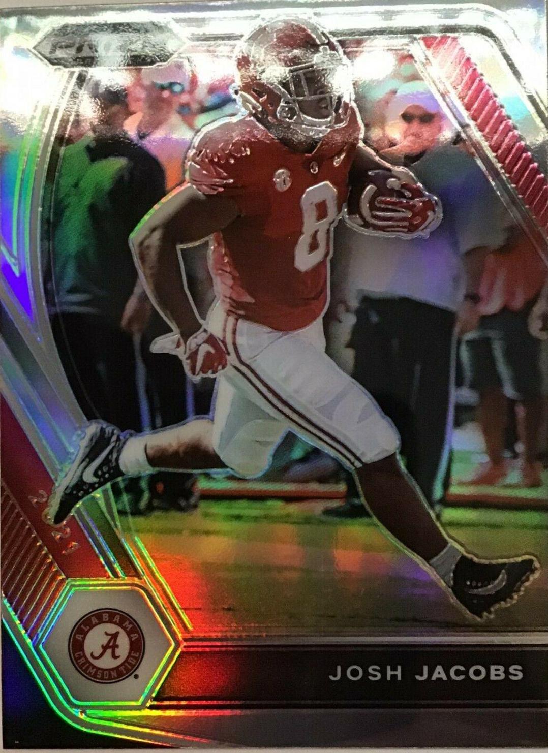Josh Jacobs [Silver Prizm] #95