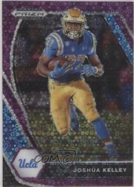 Joshua Kelley [Purple Circles Prizm] #80