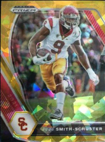 JuJu Smith Schuster [Gold Ice Prizm] #53