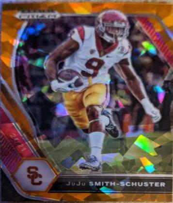 JuJu Smith Schuster [Orange Ice Prizm] #53