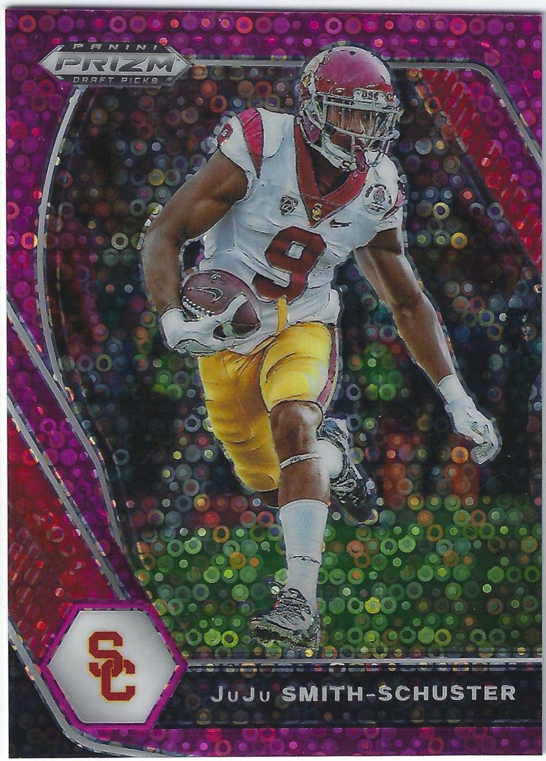 JuJu Smith Schuster [Pink Circles Prizm] #53