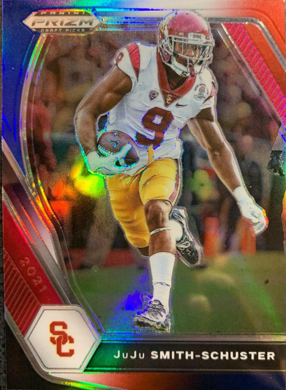 JuJu Smith Schuster [Red White and Blue Prizm] #53