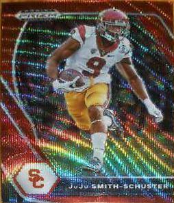 JuJu Smith Schuster [Ruby Wave Prizm] #53