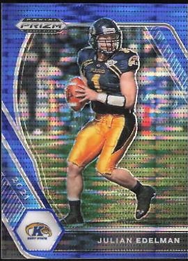 Julian Edelman [Blue Pulsar Prizm] #66