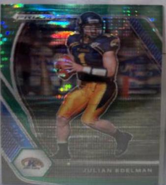 Julian Edelman [Green Pulsar Prizm] #66