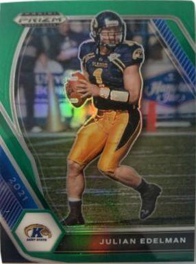 Julian Edelman [Green Wave Prizm] #66