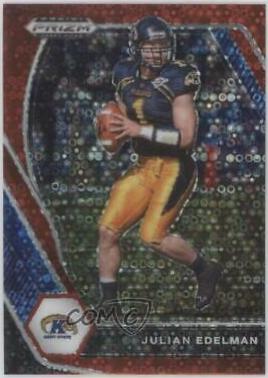 Julian Edelman [Red Circles Prizm] #66