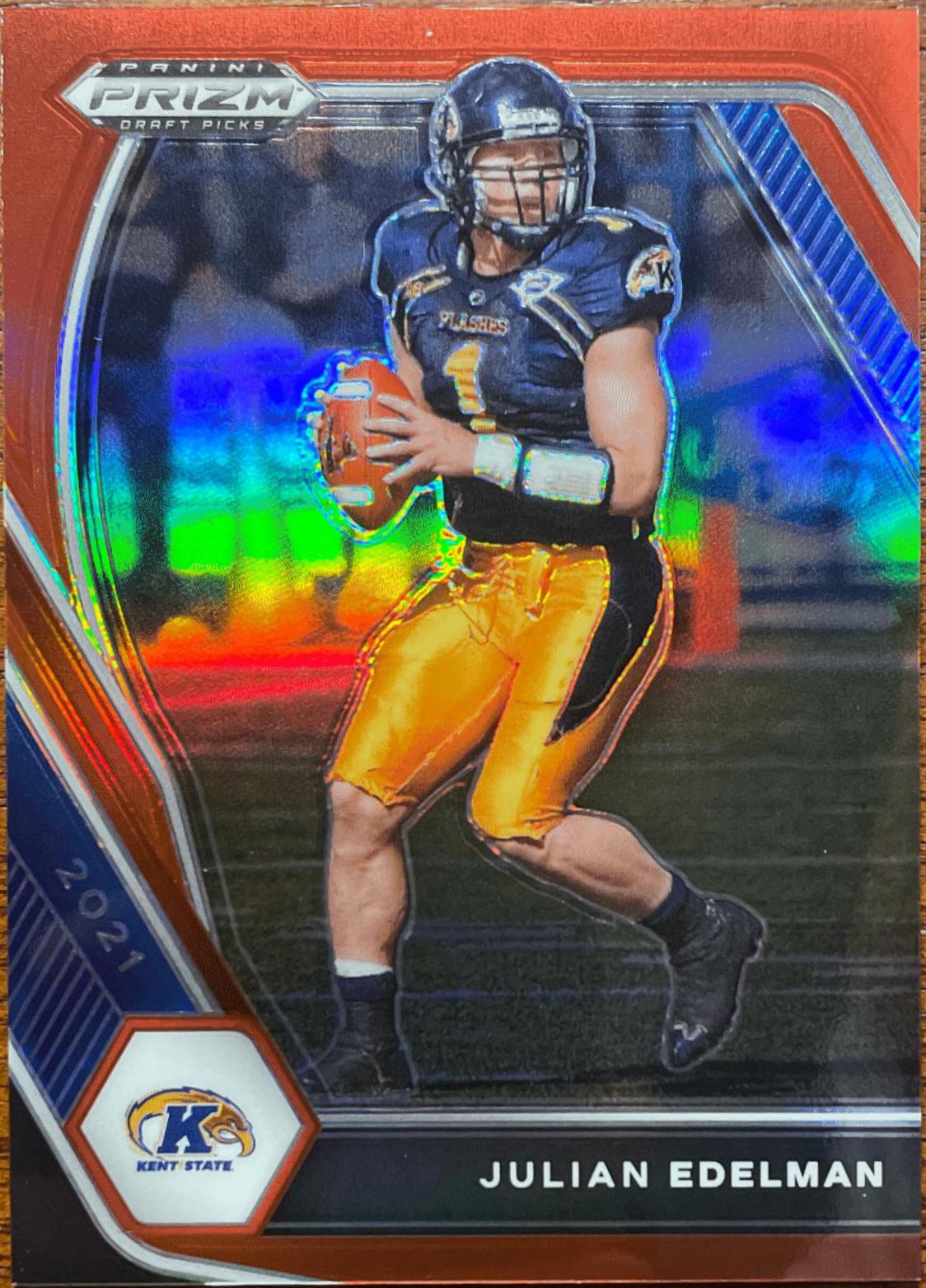 Julian Edelman [Red Prizm] #66