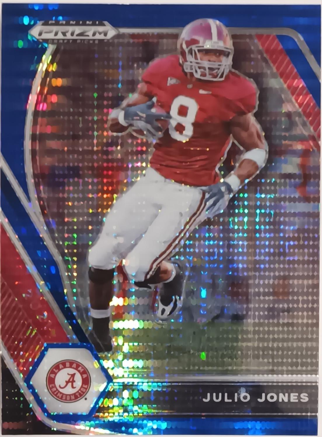 Julio Jones [Blue Pulsar Prizm] #55