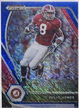 Julio Jones [Blue Shimmer Prizm] #55